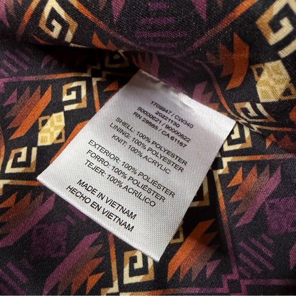 Pendleton Water Resistant Hooded Parka Rain Jacket Womens Small Plum Purple - Picture 8 of 13